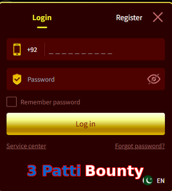 3 Patti Bounty login preview